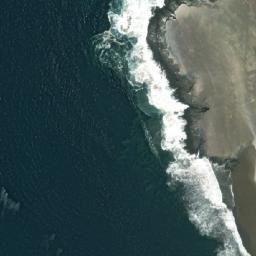 Satellite imagery of Punta Bayas, PE
