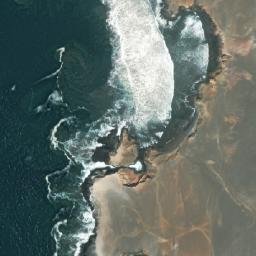Satellite imagery of Promontorio Salinas, PE