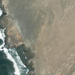 Satellite imagery of Cerro Haragán, PE
