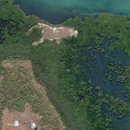 Satellite imagery of Cape Don, AU