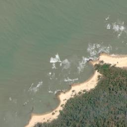 Satellite imagery of Radford Point, AU