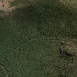 Satellite imagery of Cerro Santa Cruz, PE