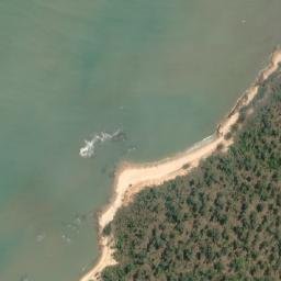 Satellite imagery of Radford Point, AU