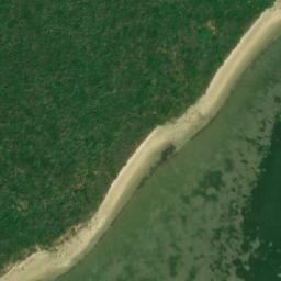 Satellite imagery of Ponta Vermelha, MZ