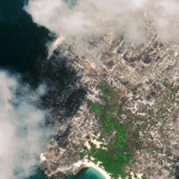 Satellite imagery of Nip Point, AU