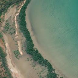 Satellite imagery of Victoria Settlement, AU