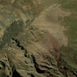 Satellite imagery of Cerro Huarhuanchani, PE