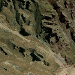 Satellite imagery of Cerro Huarhuanchani, PE