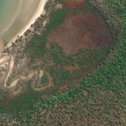 Satellite imagery of Brown Point, AU