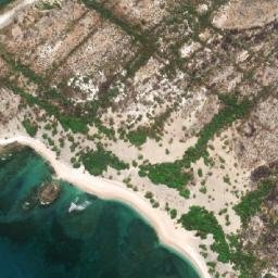 Satellite imagery of South West Cape, AU