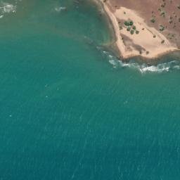 Satellite imagery of Ainag Point, AU