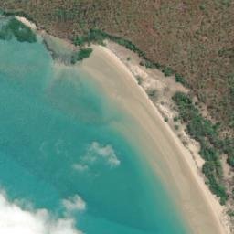 Satellite imagery of Bluff Point, AU