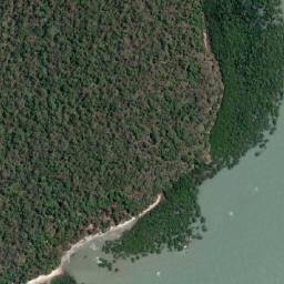 Satellite imagery of Cape Keith, AU