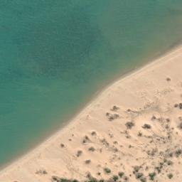Satellite imagery of Cuthbert Point, AU
