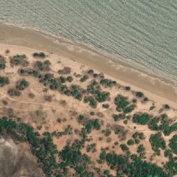Satellite imagery of White Rocks, AU