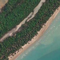 Satellite imagery of Conder Point, AU