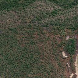 Satellite imagery of Cuthbert Point, AU