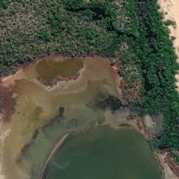 Satellite imagery of Cuthbert Point, AU