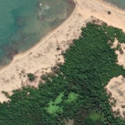 Satellite imagery of Hall Point, AU