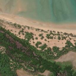 Satellite imagery of Naningbura Point, AU