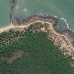 Satellite imagery of Braithwaite Point, AU