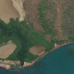 Satellite imagery of Muranapi Point, AU