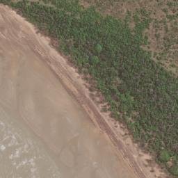 Satellite imagery of Point Elly, AU