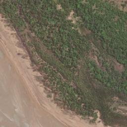 Satellite imagery of Point Elly, AU