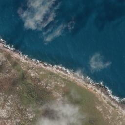 Satellite imagery of Cape Wilberforce, AU
