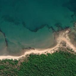 Satellite imagery of Skirmish Point, AU