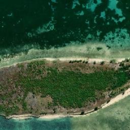 Satellite imagery of Ponta Pangane, MZ