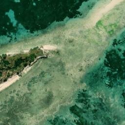 Satellite imagery of Ponta Pangane, MZ