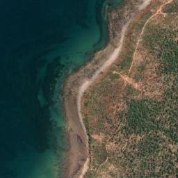 Satellite imagery of Point Bristow, AU