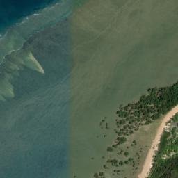 Satellite imagery of Ward Point, AU