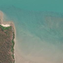 Satellite imagery of Maiyayigur Point, AU