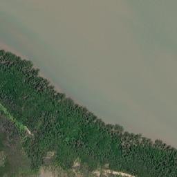 Satellite imagery of Fright Point, AU