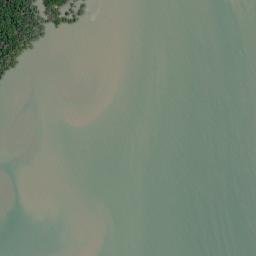 Satellite imagery of Fright Point, AU