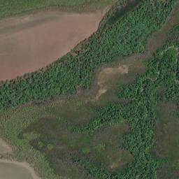 Satellite imagery of Fright Point, AU