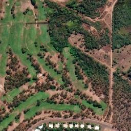 Satellite imagery of Mount Saunders, AU