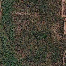 Satellite imagery of Mount Saunders, AU