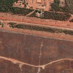 Satellite imagery of Dimbuka Rock, AU