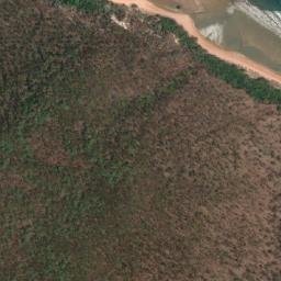 Satellite imagery of Mount Dundas, AU