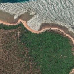 Satellite imagery of Mount Dundas, AU