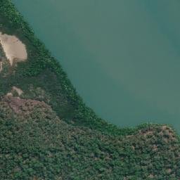 Satellite imagery of Andrews Point, AU