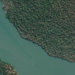Satellite imagery of Andrews Point, AU
