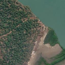 Satellite imagery of Andrews Point, AU