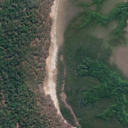 Satellite imagery of Andrews Point, AU