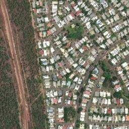 Satellite imagery of Packard Knob, AU