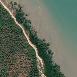 Satellite imagery of Raft Point, AU