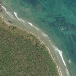 Satellite imagery of Ponta Nangamba, MZ